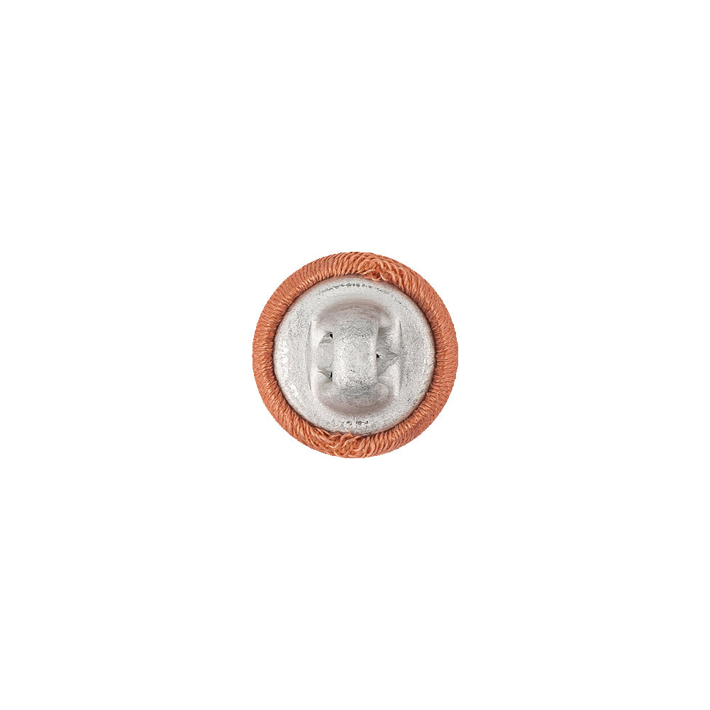 Faded Orange Fabric Covered Low Domed Shank Back Button - 18L/11.5mm - Joann Fabrics