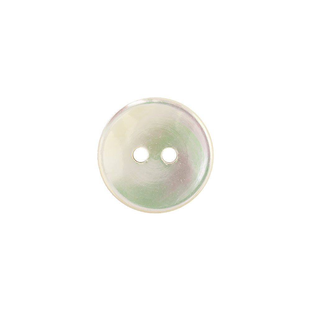 Platinum Frosting Iridescent 2-Hole Shell Saucer Button - 22L/14mm - Joann Fabrics