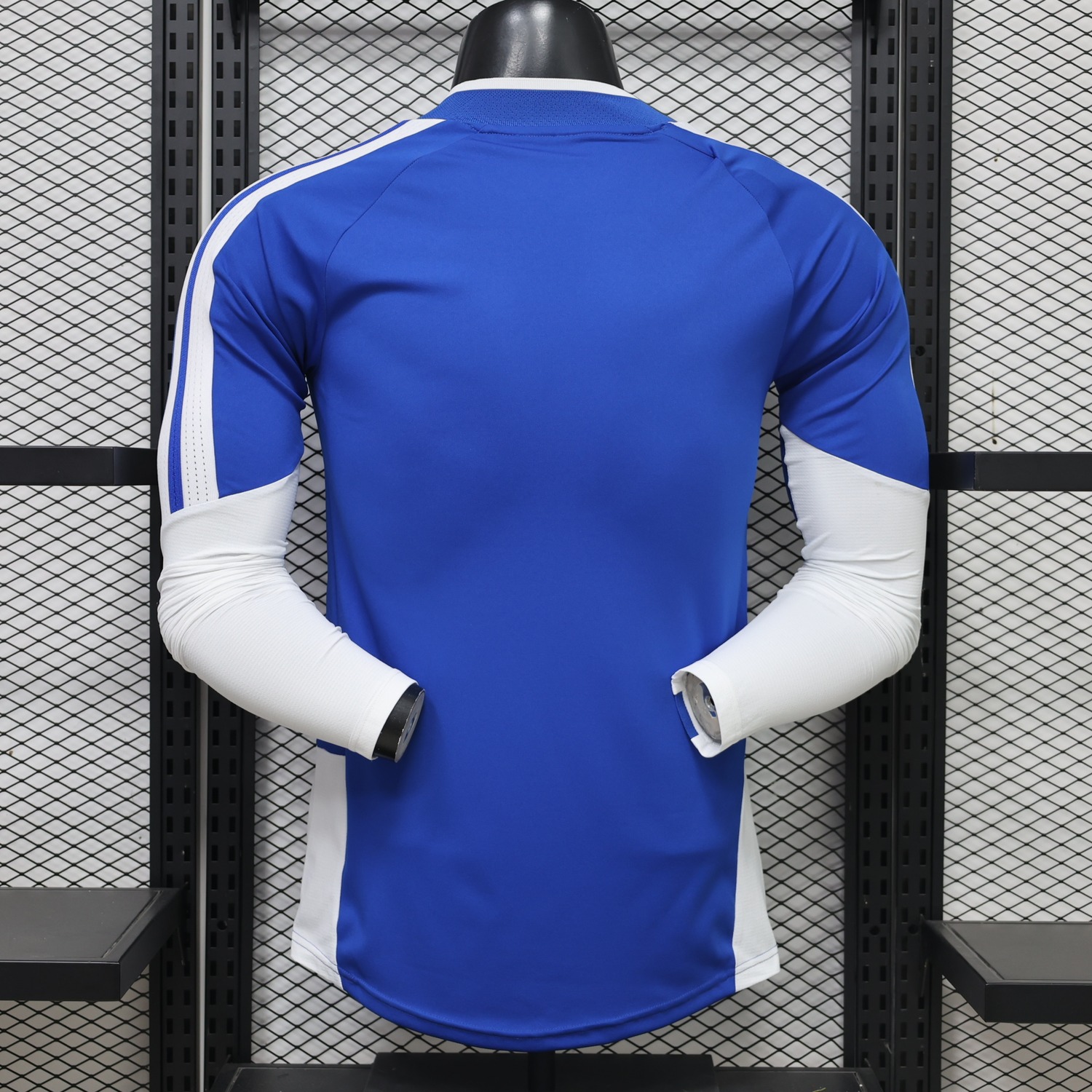 Juventus 26-27 Blue Long Sleeves Training Jersey - Player Version - UnitedFutballJersey