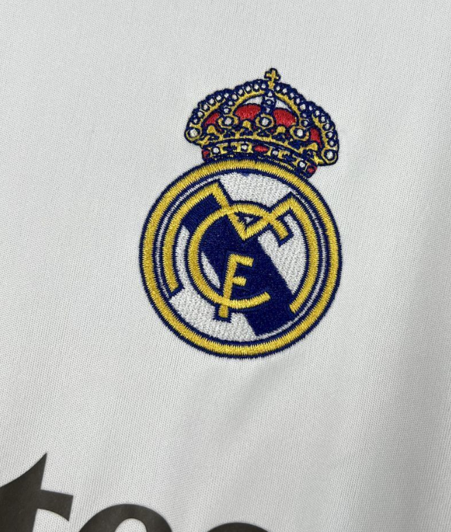 2025/2026 Long Sleeves Real Madrid Home Football Jersey 1:1 Thai Quality