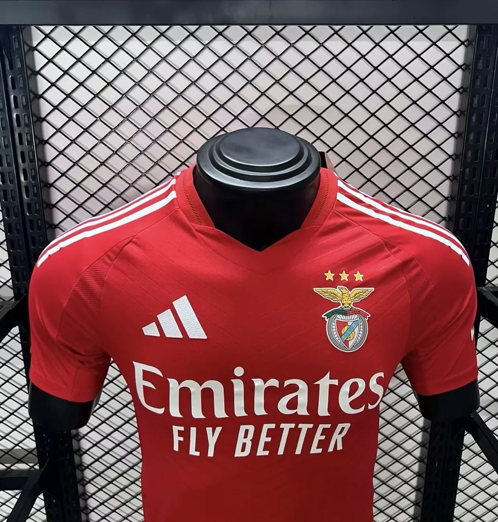 2024/2025 Player Version Benfica Home Football Shirt