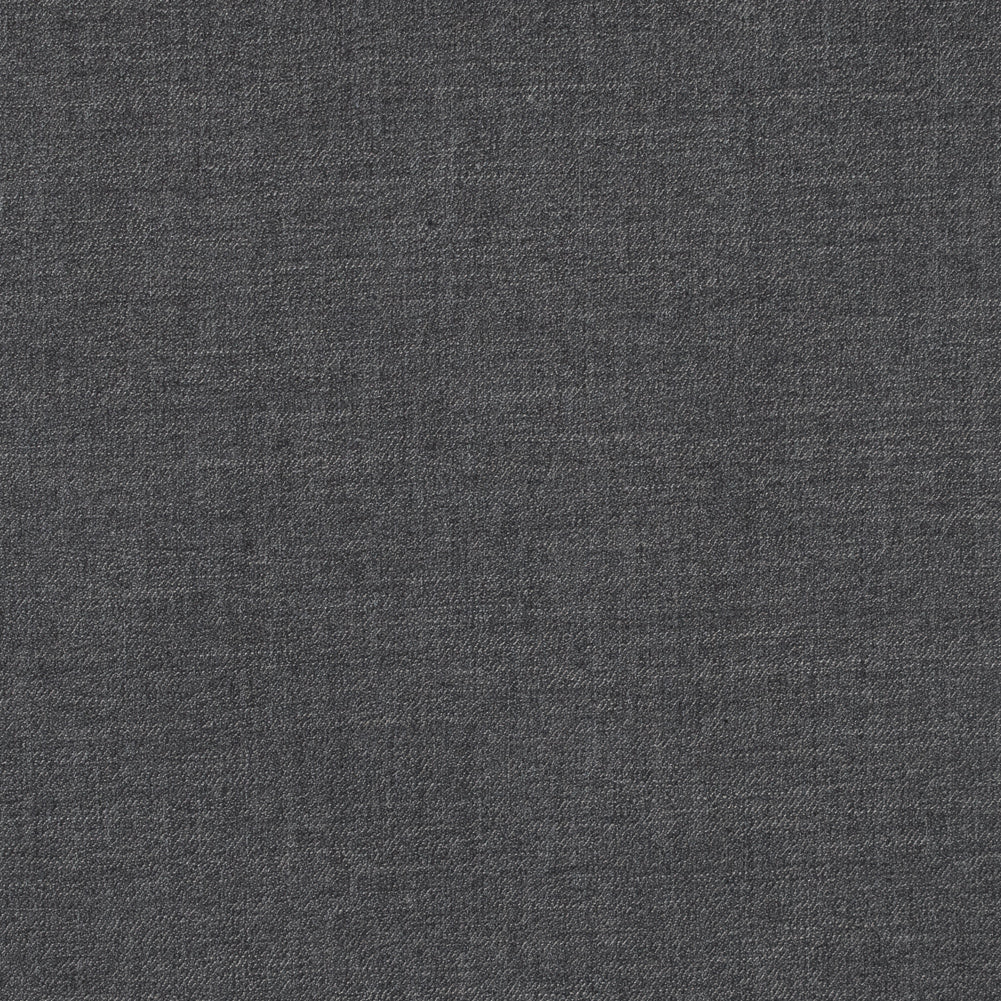 Black and Charcoal Virgin Wool Double Faced Melange - Joann Fabrics