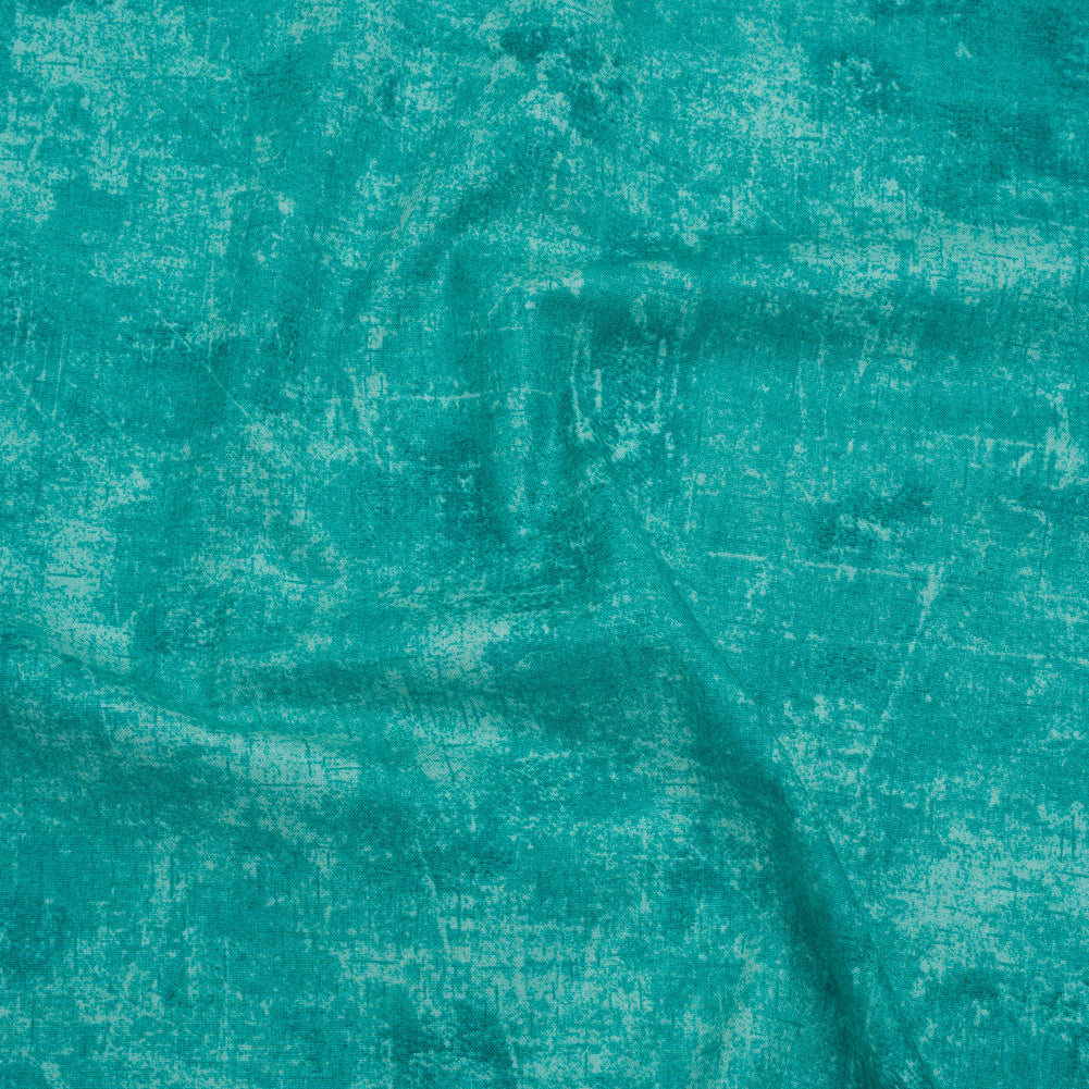 Printed Quilting Cotton by Northcott - Turquoise Painterly Texture - Canvas Collection - Joann Fabrics