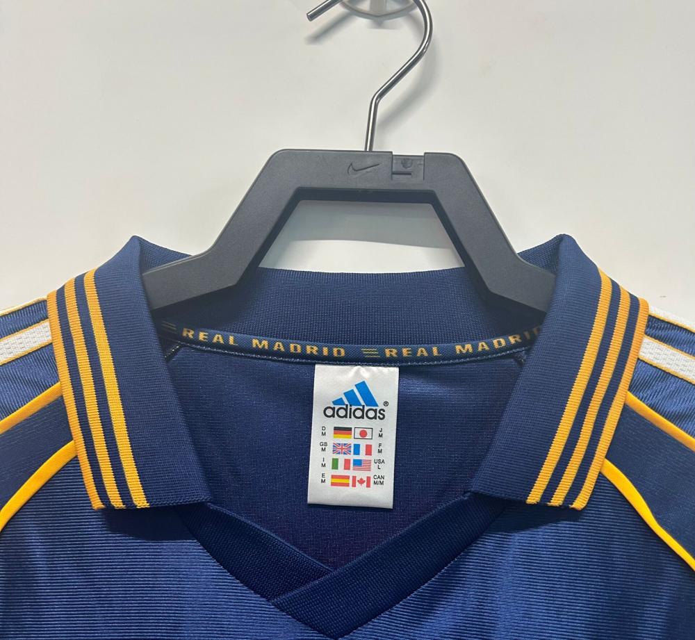 1998/2000 Retro Real Madrid Third Away Football Jersey 1:1 Thai Quality