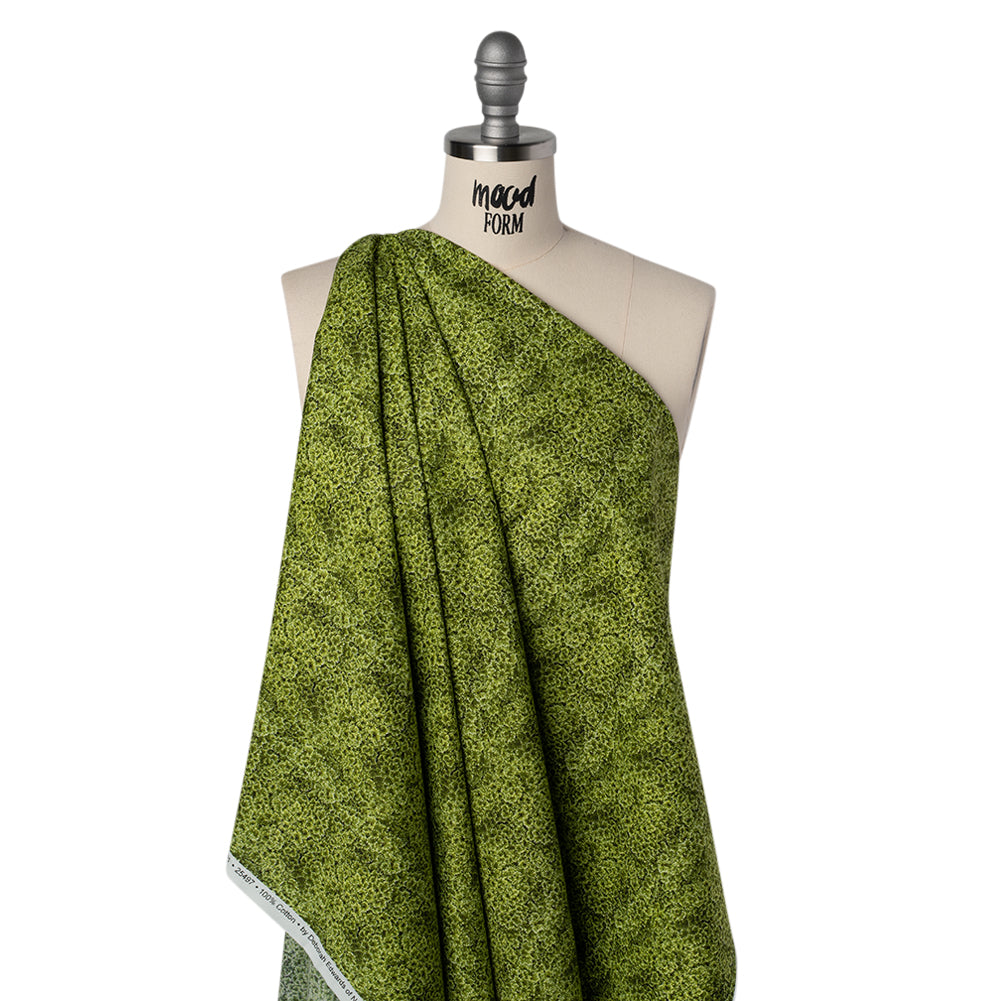 Printed Quilting Cotton by Northcott Studio - Light Green Foliage - Naturescapes Collection - Joann Fabrics