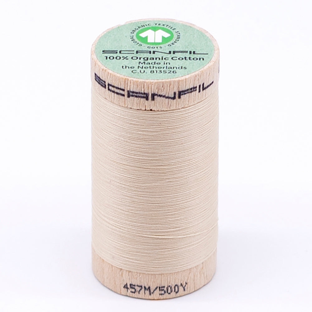 SCANFIL® 50wt Organic Pima Cotton Thread 500 yds - 4851 Shortbread - Joann Fabrics