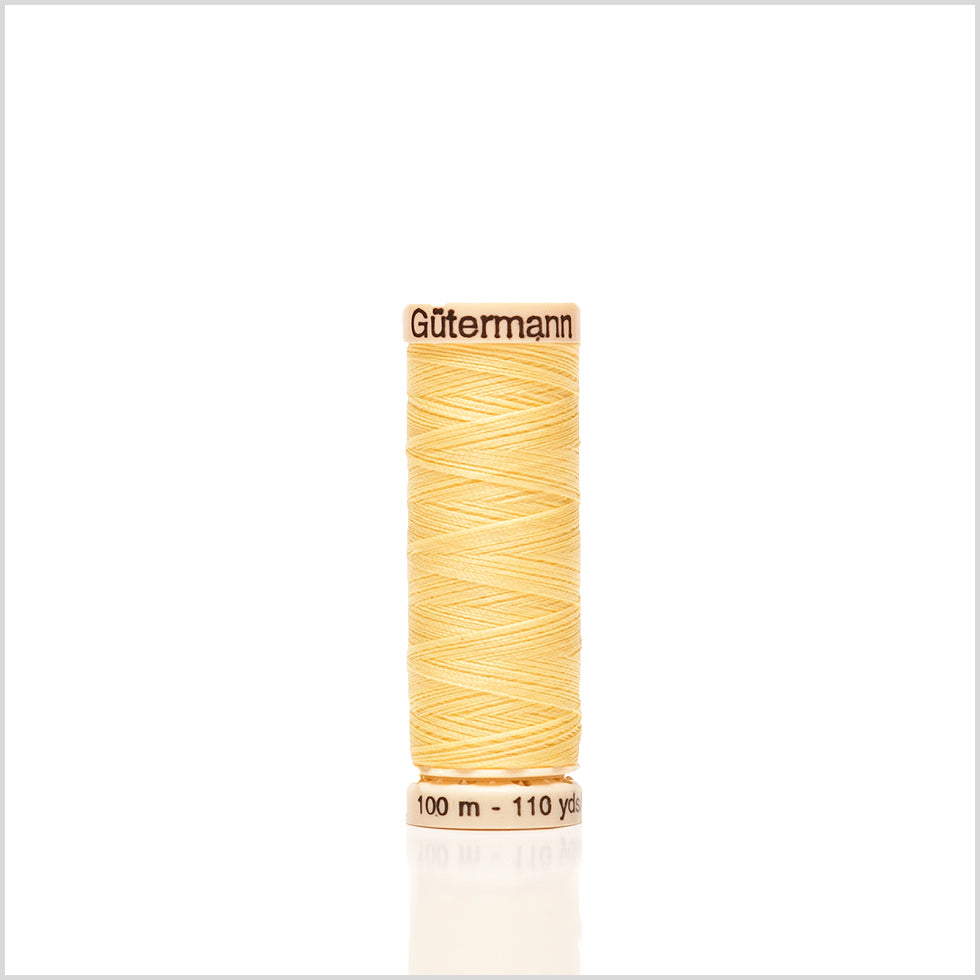 Gutermann Sew All Thread 100m - 805 Pastel Yellow - Joann Fabrics
