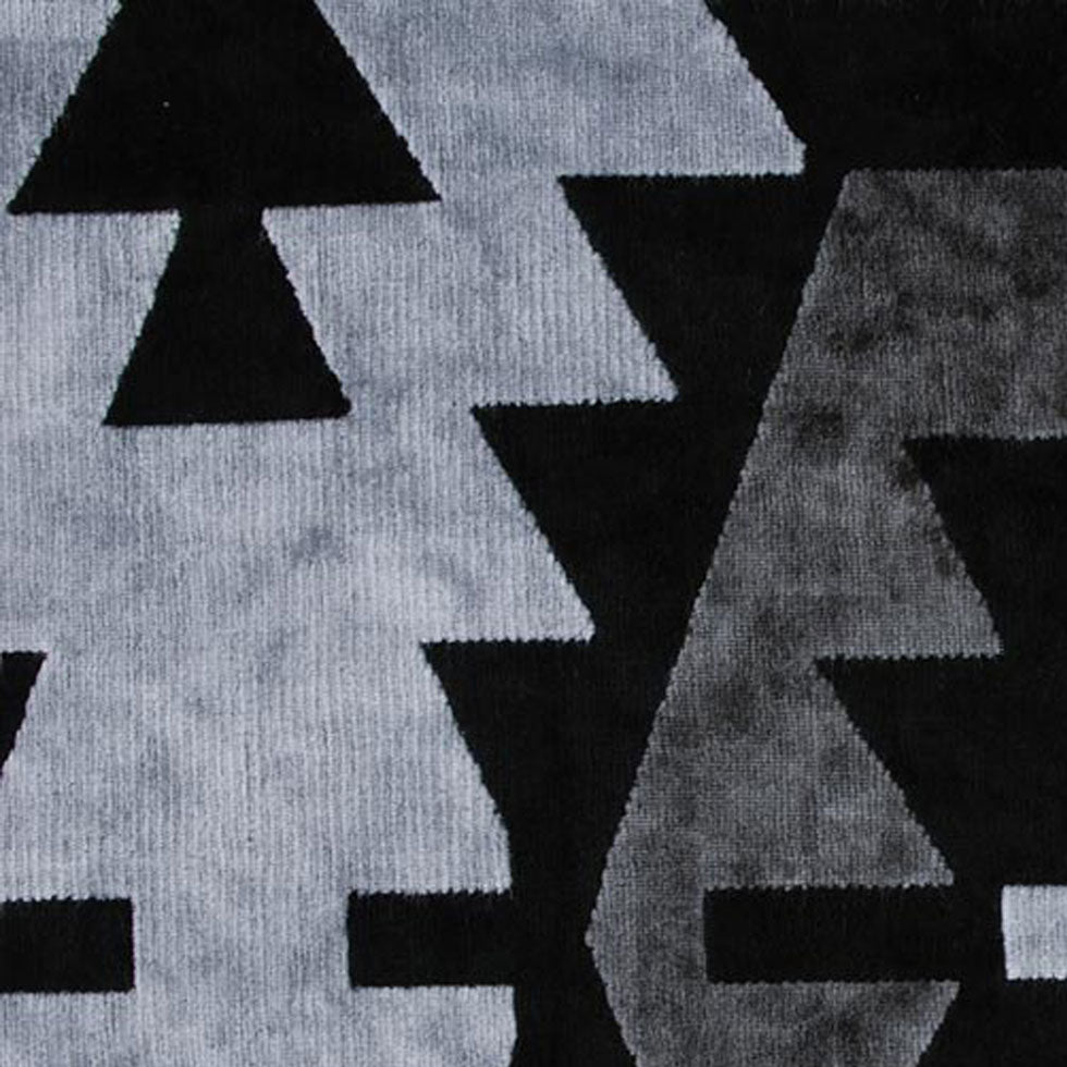 Black Geometric Velvet - Joann Fabrics