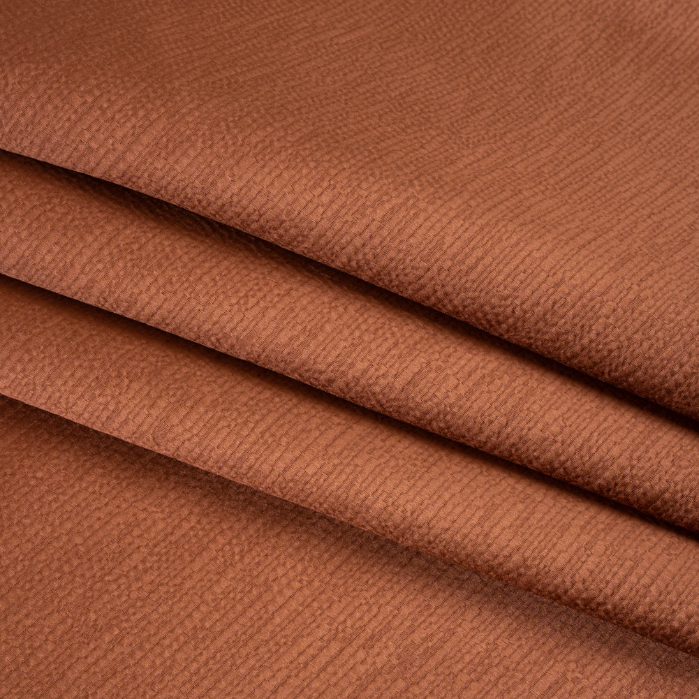 Luminous Textural Recycled Polyester Woven - Paprika - British Imported - Joann Fabrics