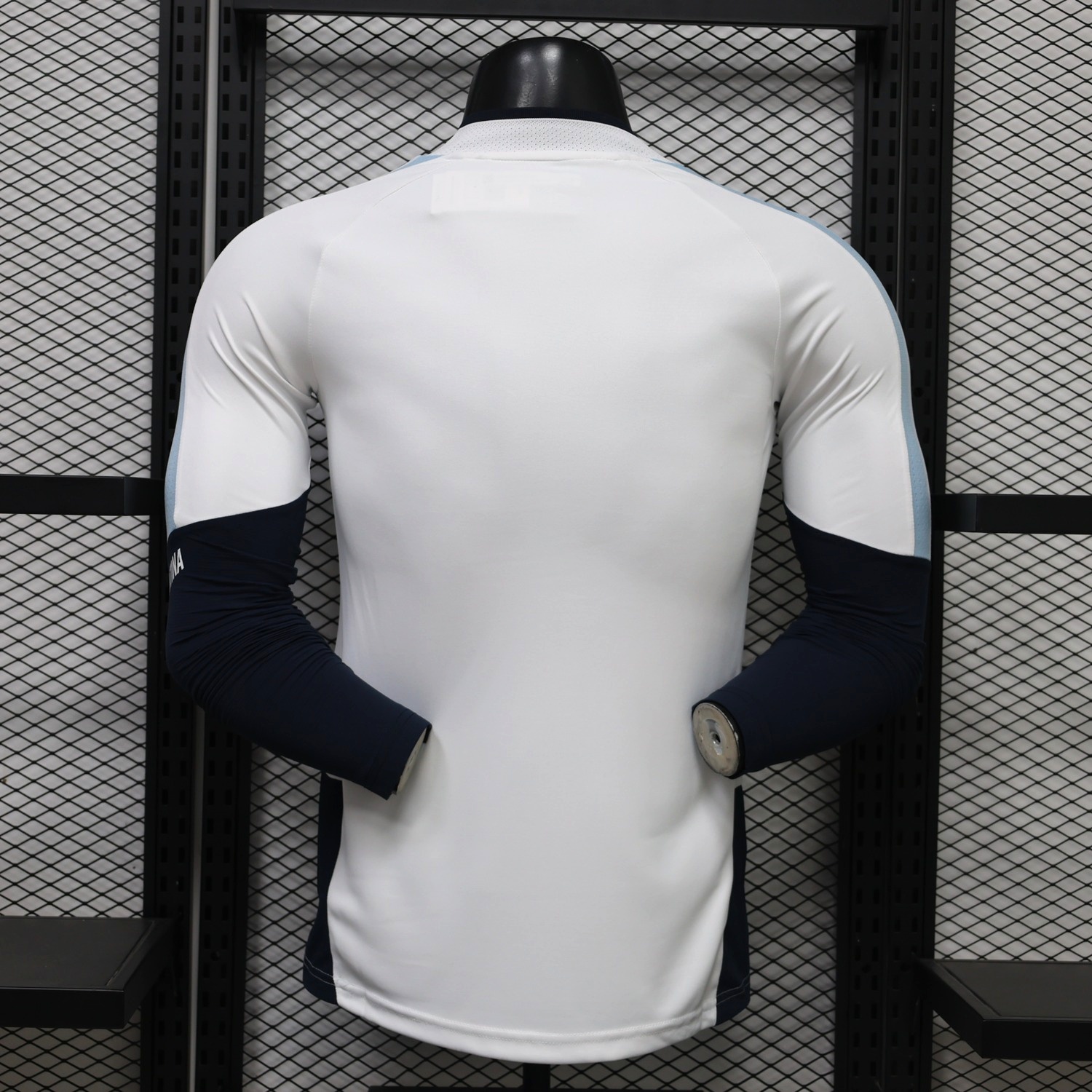 Argentina 2026 White Long Sleeves Training Jersey - Player Version - UnitedFutballJersey