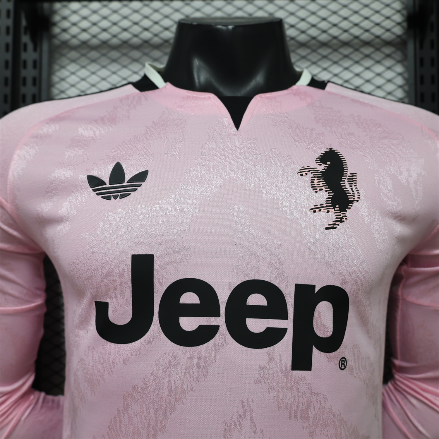 Juventus 26-27 Away With Sponsors Long Sleeves Jersey - Player Version - UnitedFutballJersey