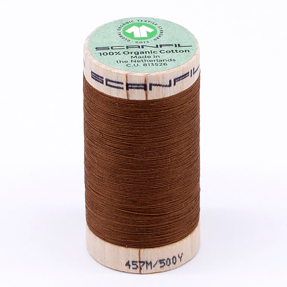 SCANFIL® 50wt Organic Pima Cotton Thread 500 yds - 4827 Cathay Spice - Joann Fabrics