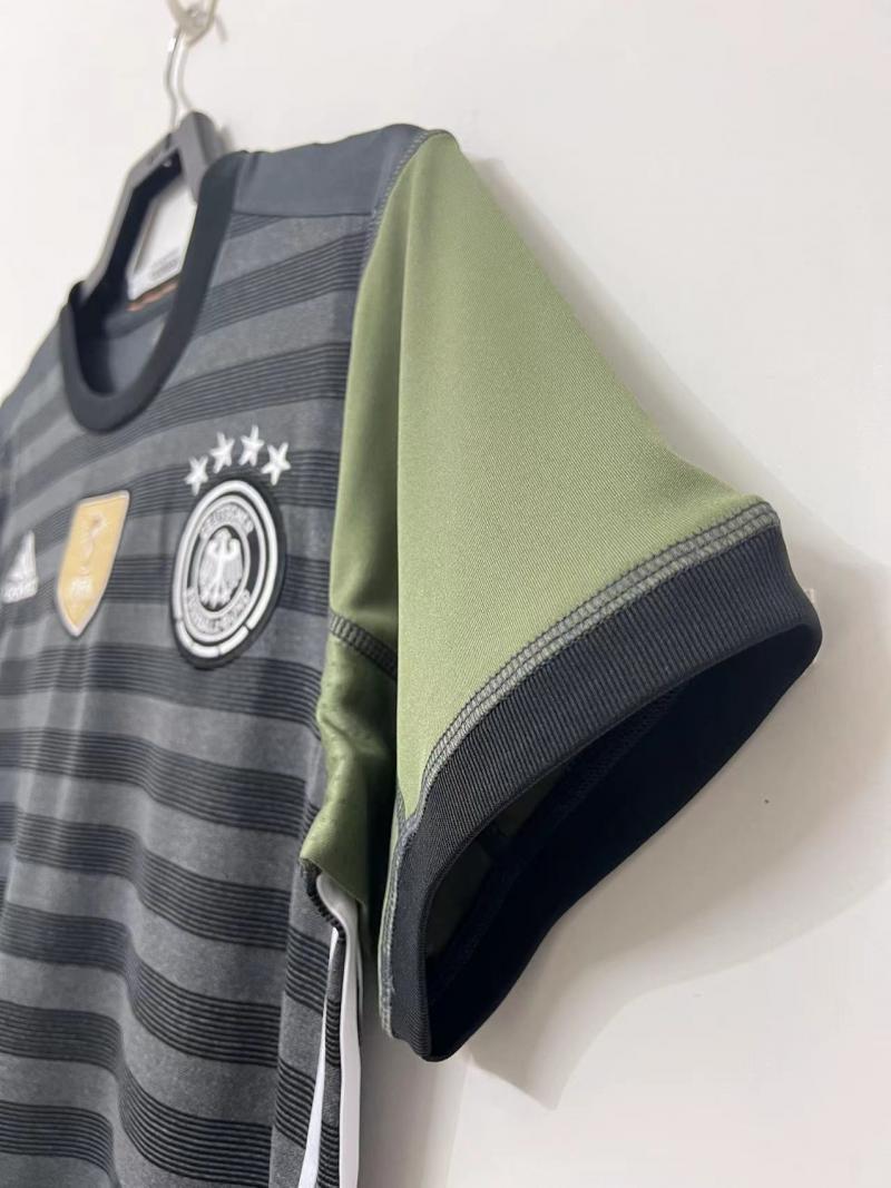 2016 Retro Soccer Jersey Germany Away