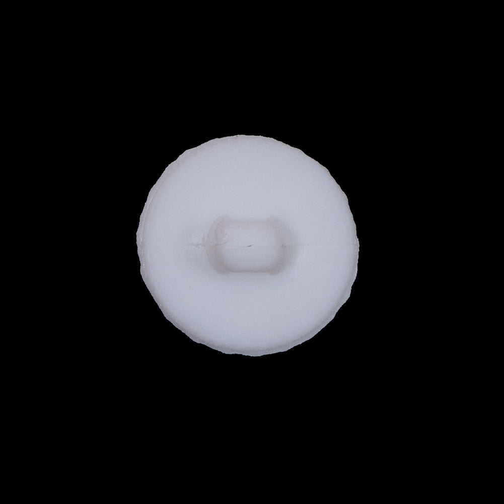 Italian White Twisted Plastic Shank-Back Button - 30L/19mm - Joann Fabrics