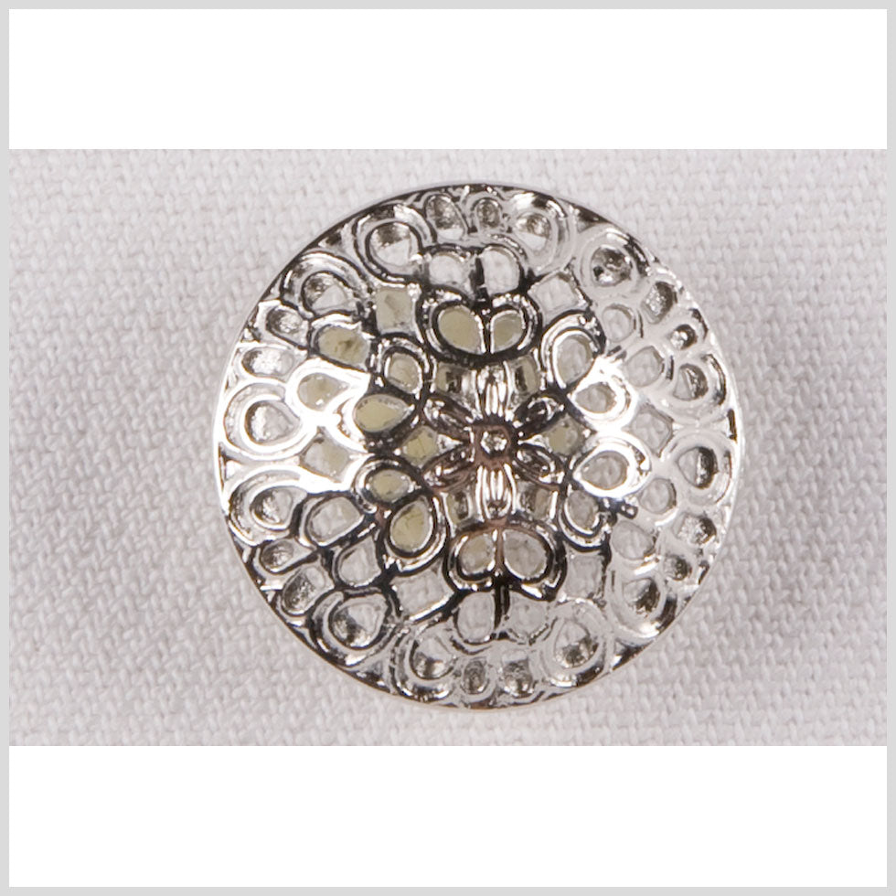 Silver Metal Coat Button - 34L/21.5mm - Joann Fabrics