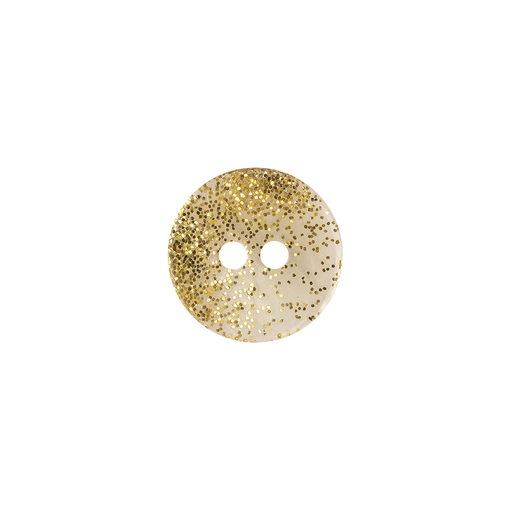 Italian Sundust Glitter 2-Hole Translucent Button - 20L/12.5mm - Joann Fabrics