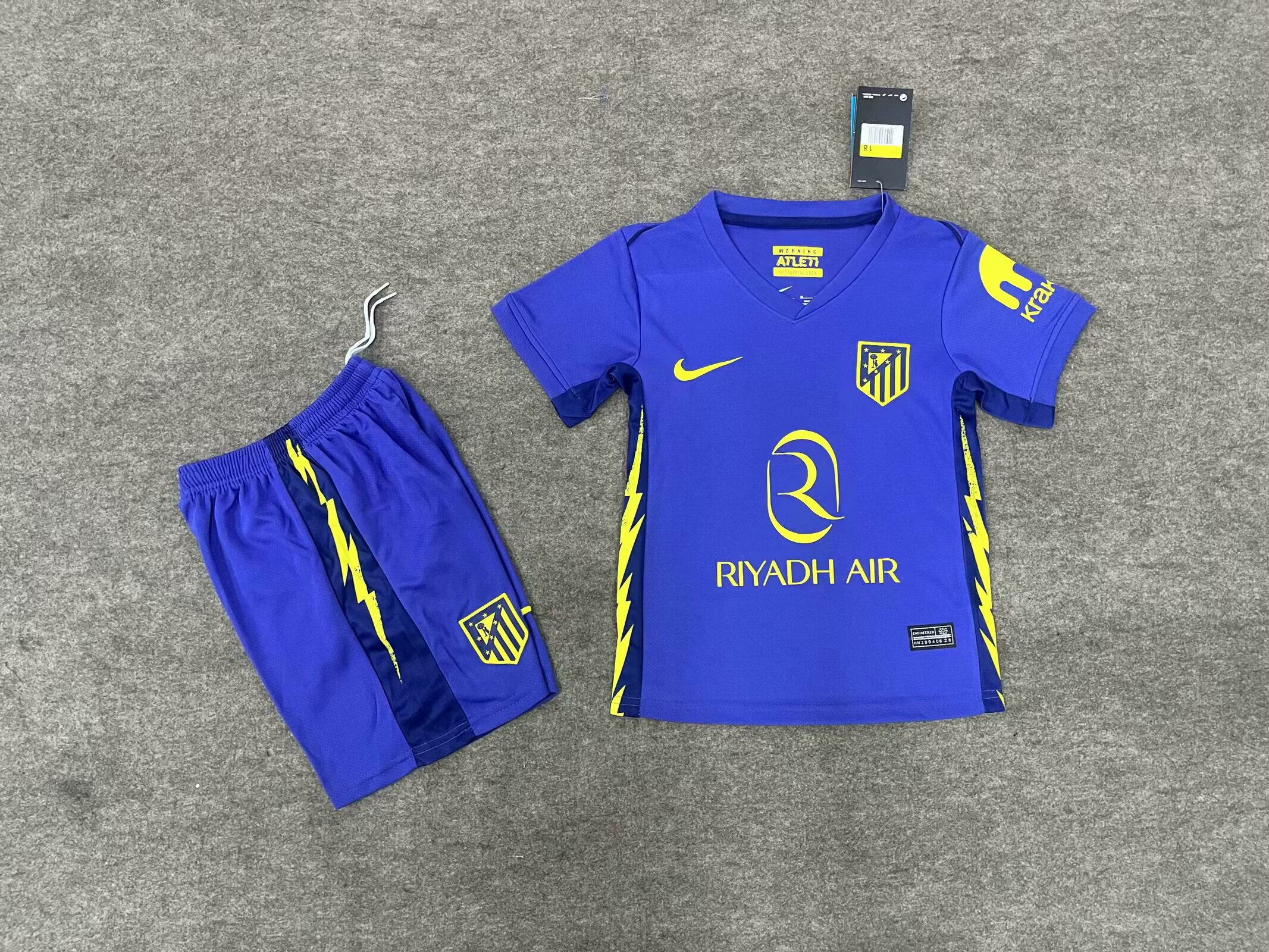 2025/2026 Atletico Madrid Away Football Jersey 1:1 Thai Quality Kids Size