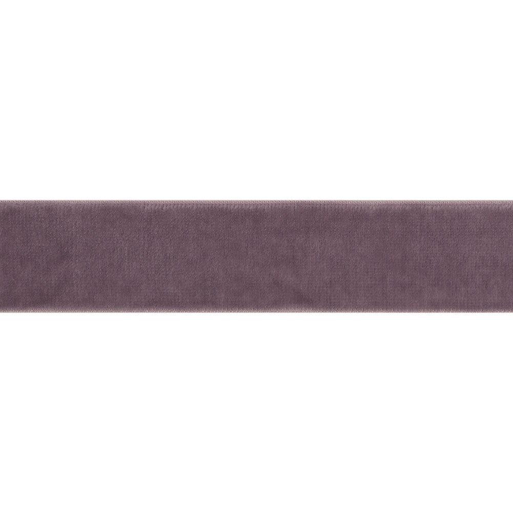 Stretch Velvet Ribbon Trim Made in Italy - 0.875
