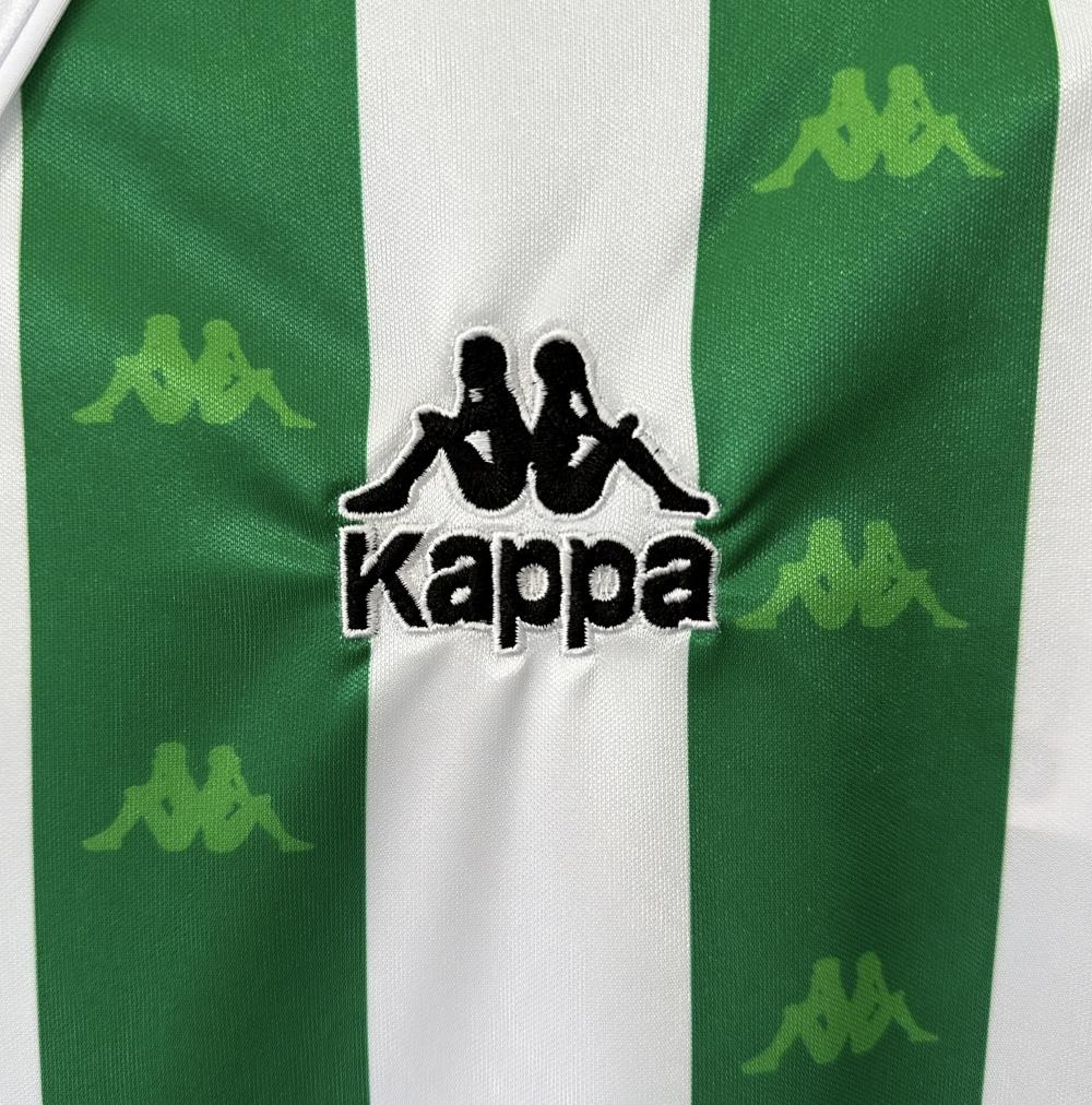 1995/1997 Retro Real Betis Home Football Jersey Long Sleeve 1:1 Thai Quality