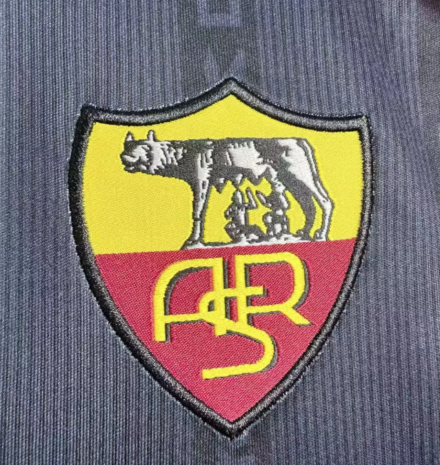 1999/2000 Long Sleeve Retro Roma Third Away Football Jersey 1:1 Thai Quality