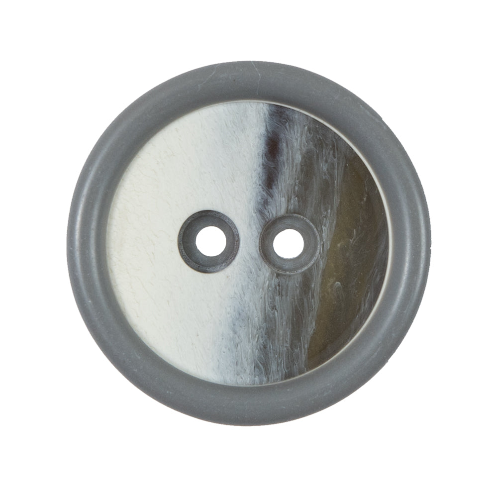 Gray 2-Hole Plastic Button - 44L/28mm - Joann Fabrics