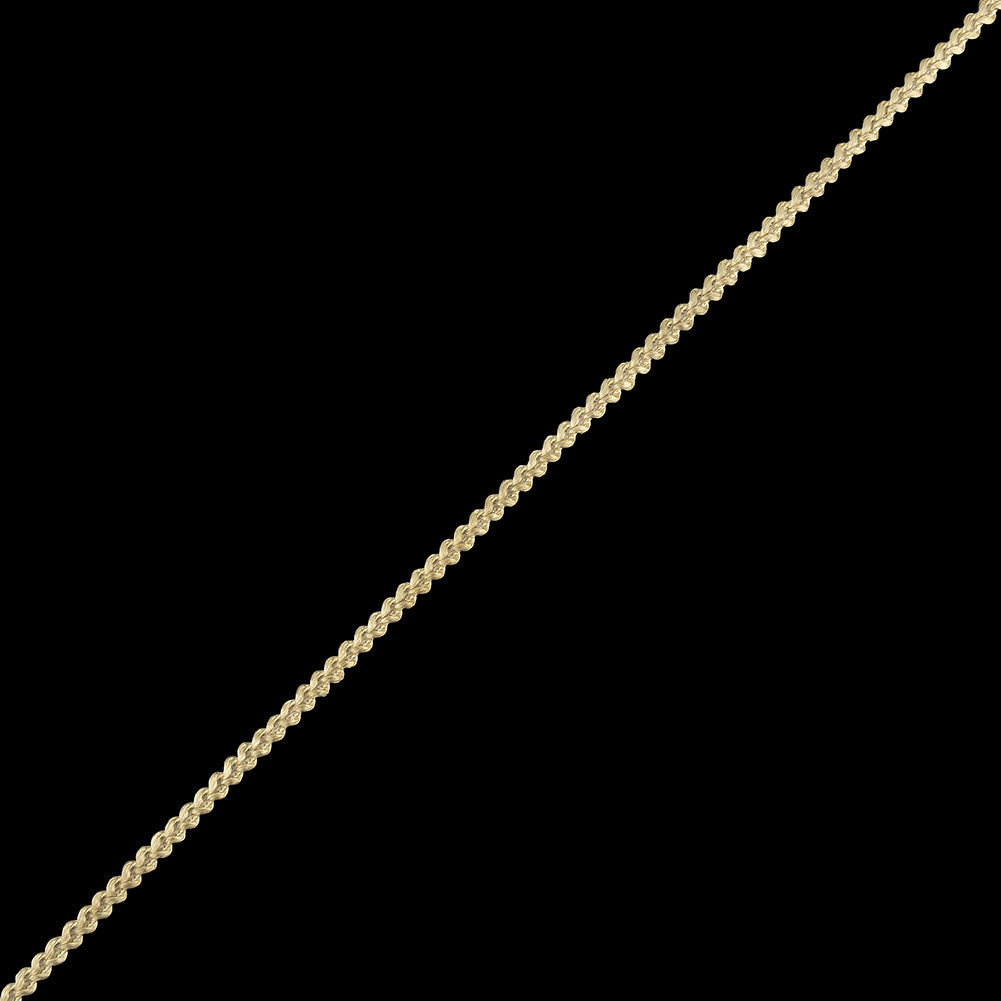 Cream Cotton Blend Braided Trim - 0.1875