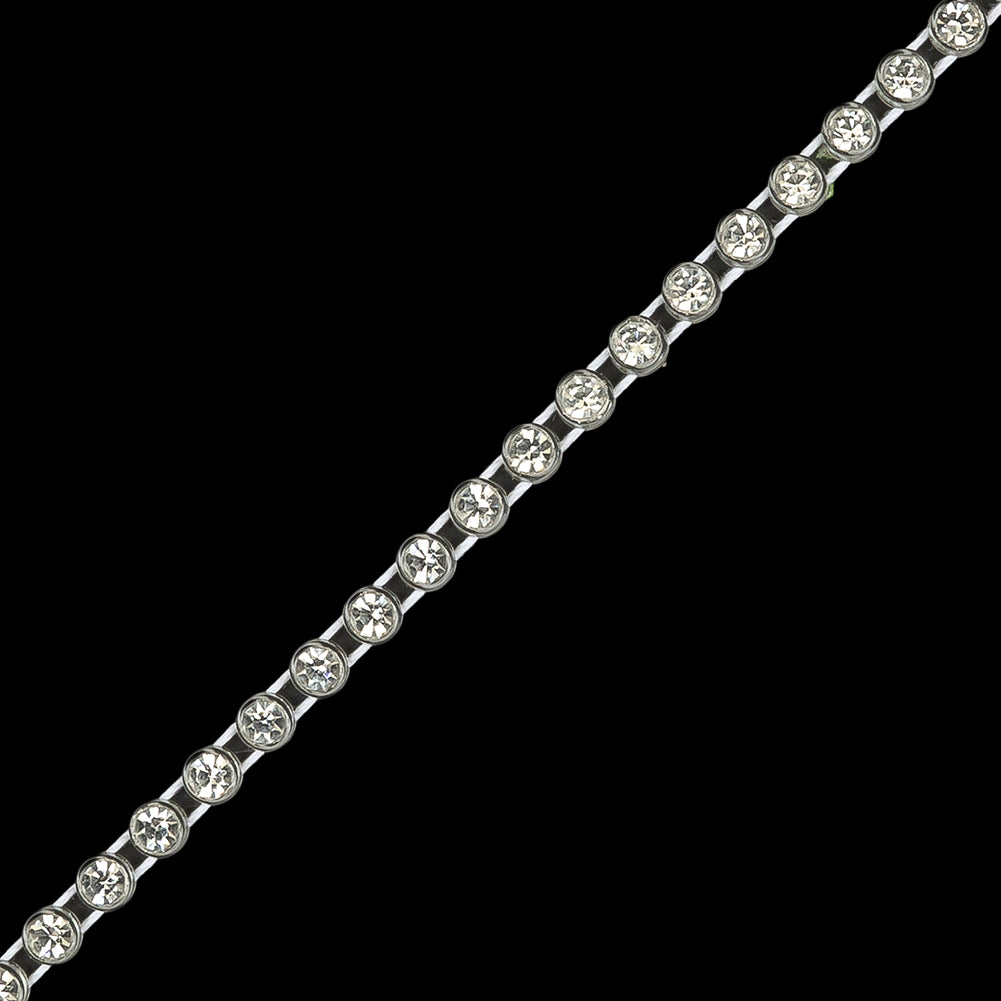 Vintage Crystal and Clear Rhinestone Trimming - 3mm - Joann Fabrics