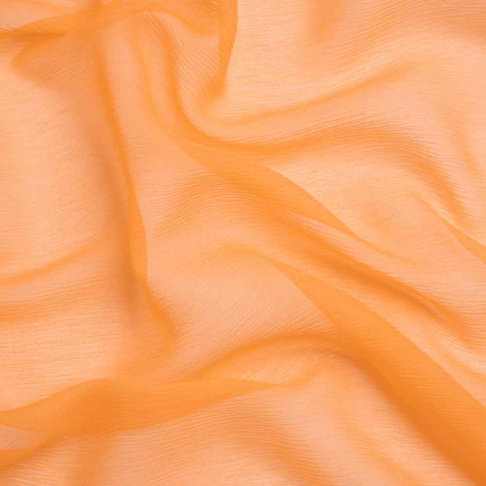 Crinkled Silk Chiffon - Peach Fuzz - Premium Collection - Joann Fabrics