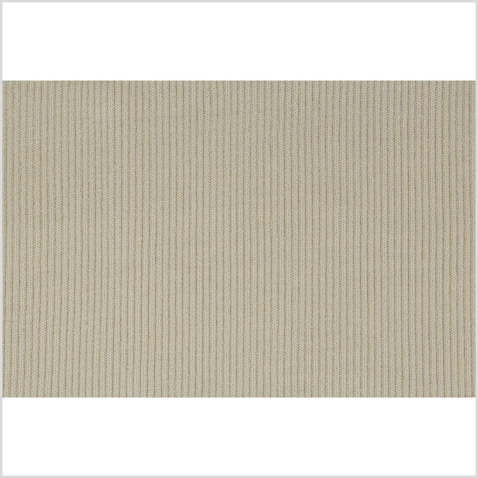 Vegas Beige Rib Knit Trim - 7