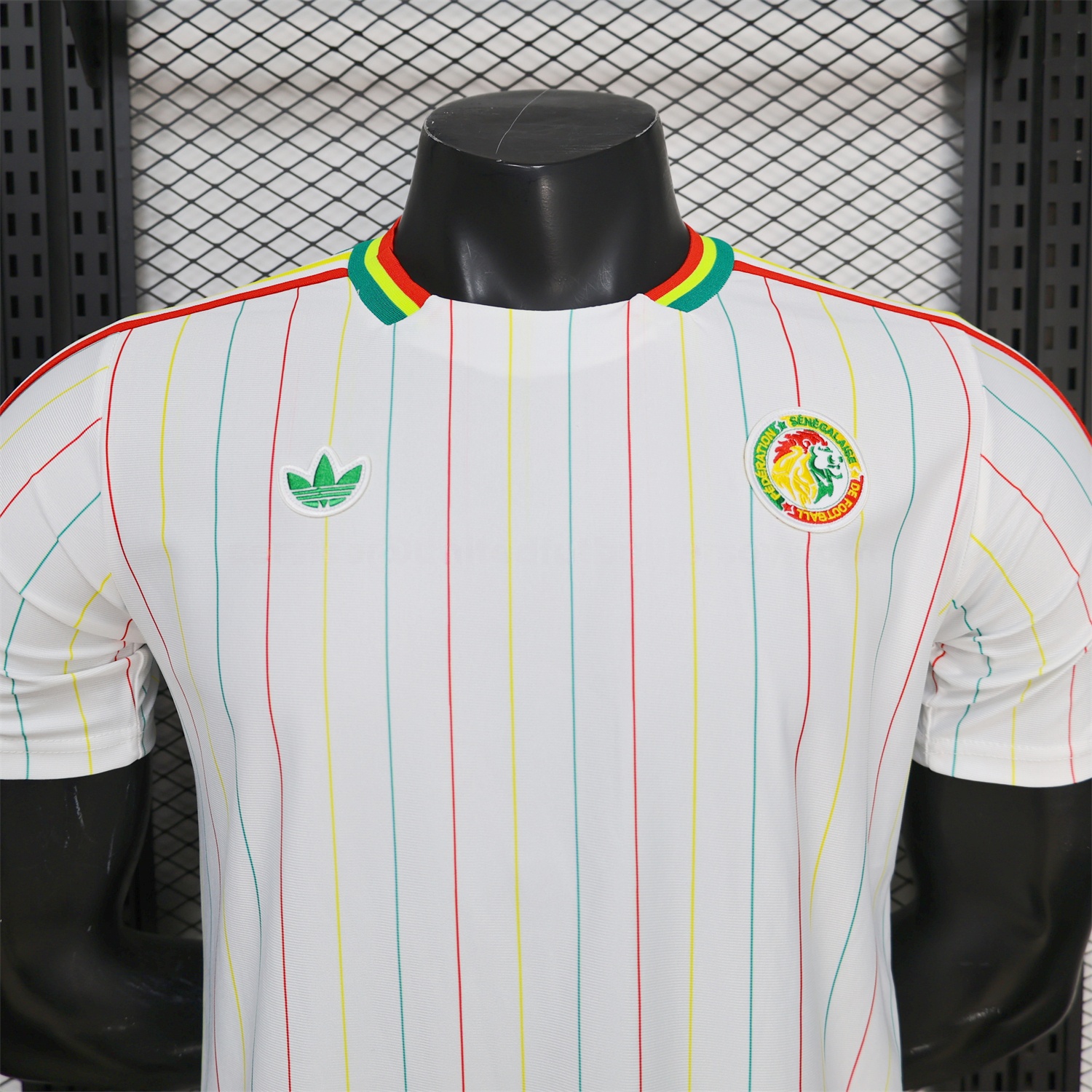 Senegal 2026 Terrace Icon Retro Casual Style White Jersey - Player Version - UnitedFutballJersey