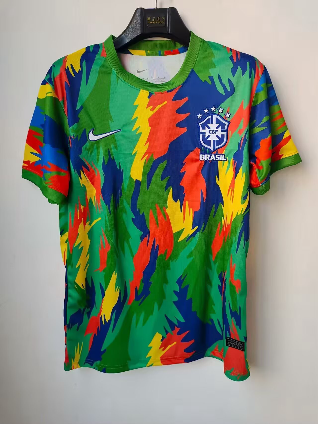 2025/2026 Brazil Special Edition Camouflage green collar 24 Football Shirt 1:1 Thai Quality