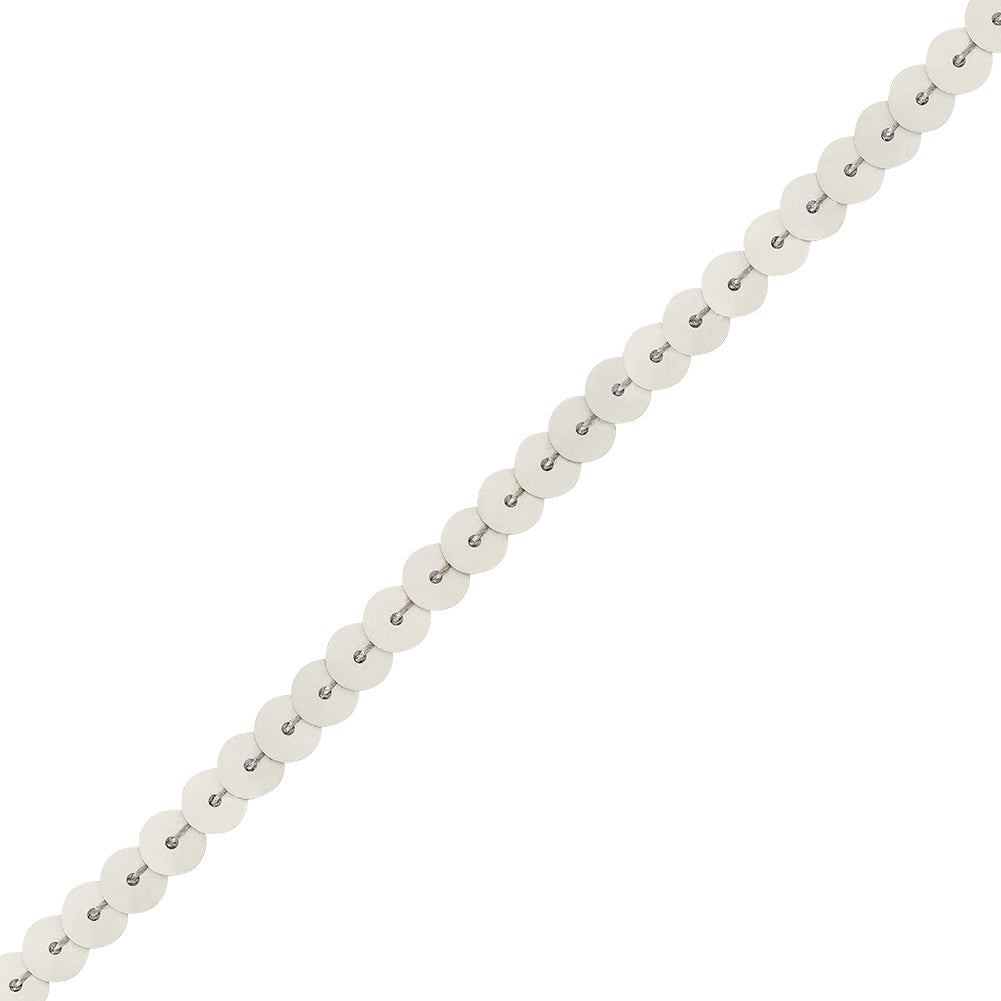 6mm Matte Silver Flat Sequins Trim - Joann Fabrics