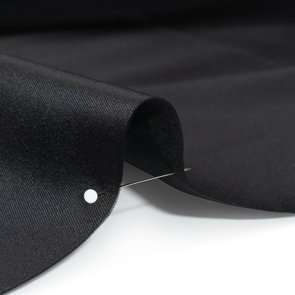 Silk Wool Twill - Jet Black - Premium Collection - Joann Fabrics
