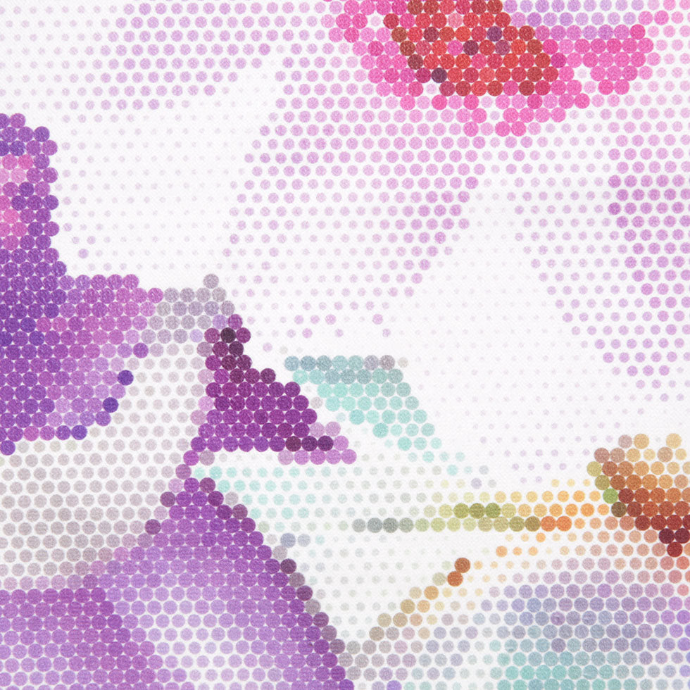 Spring Pixelated Floral Upholstery Velvet - Joann Fabrics