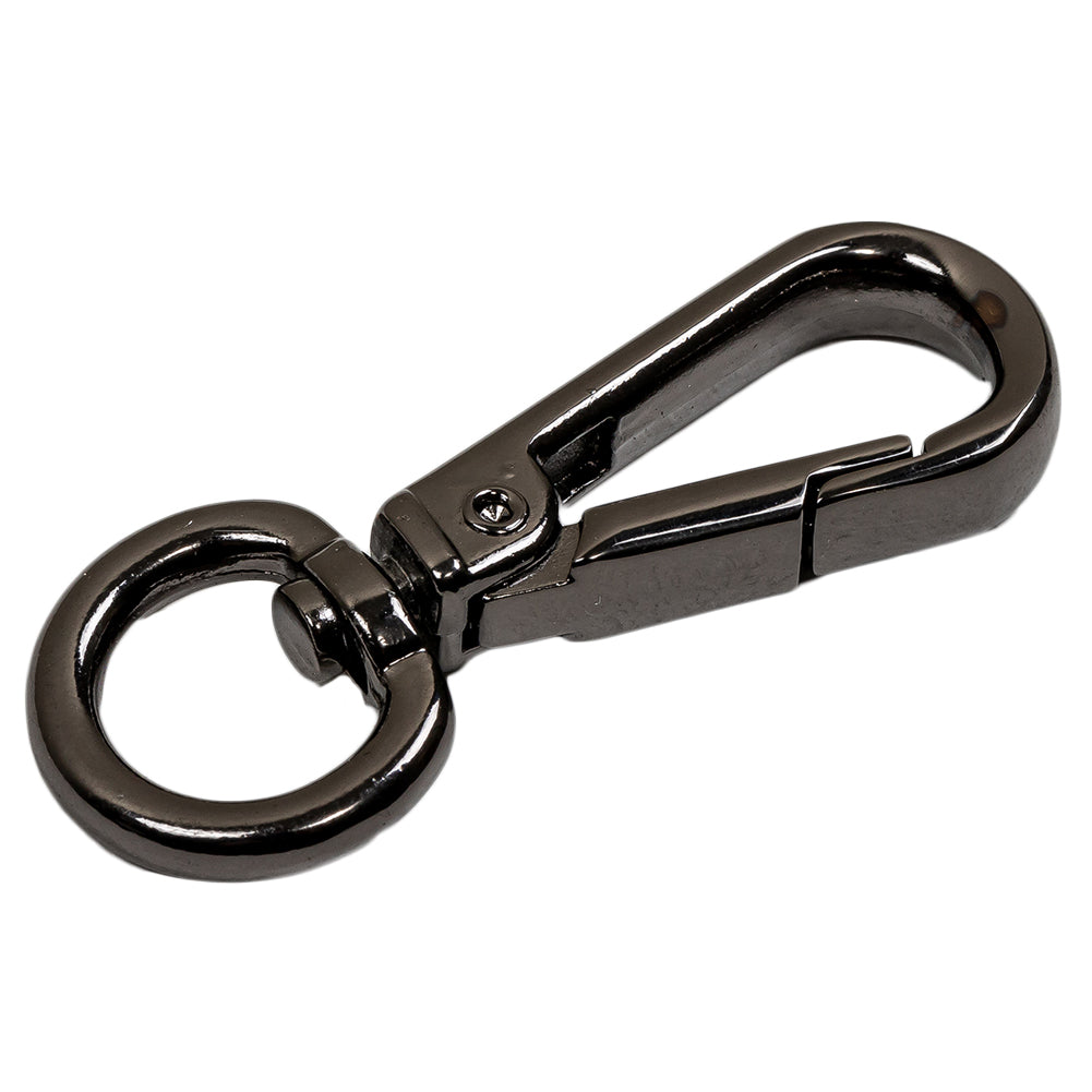 Gunmetal Clasp Closure with Round Swivel Bottom - 2