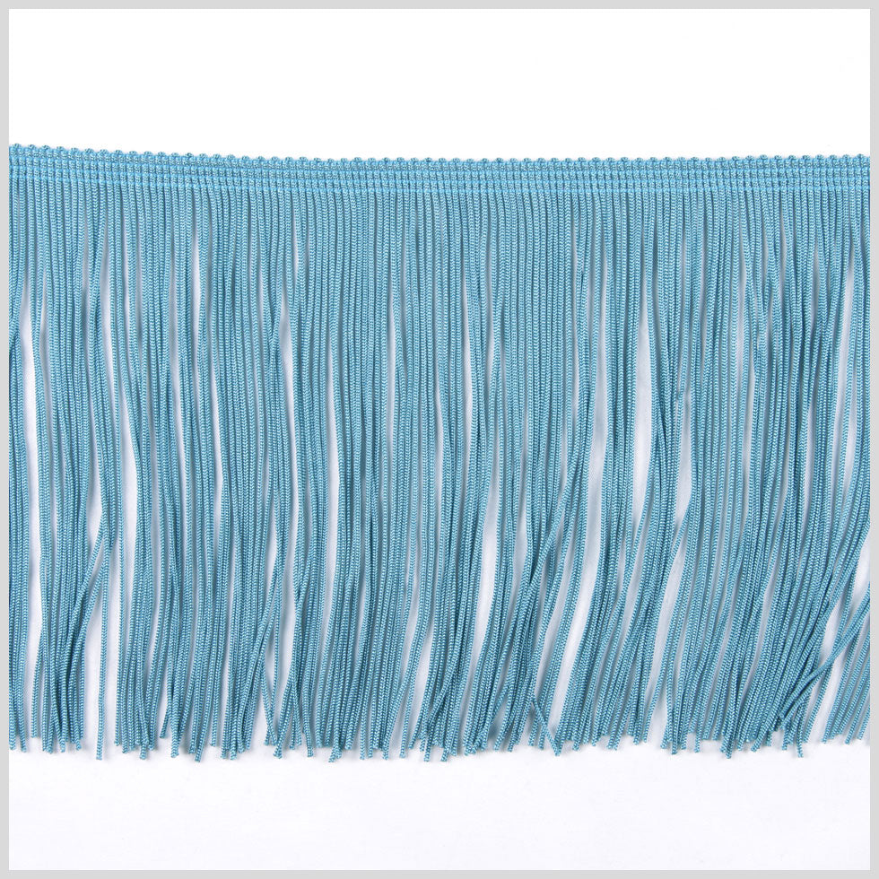 Turquoise Chainette Fringe - 6