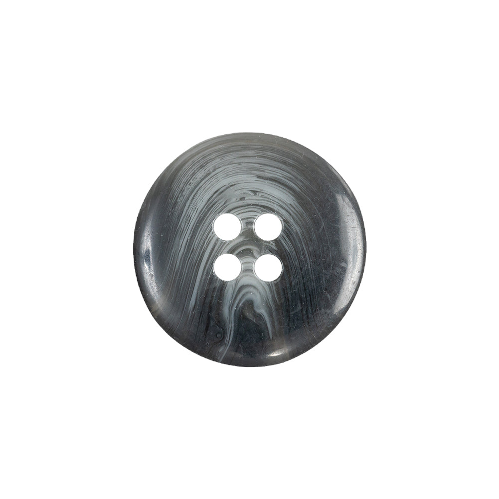 Charcoal, Silver Cloud and Translucent Swirl 4-Hole Low Convex Plastic Button - 32L/20mm - Joann Fabrics