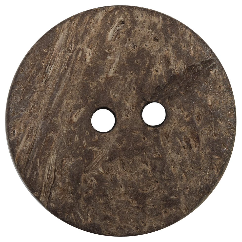 Italian Metallic Gold Floral Coconut Button - 64L/40.5mm - Joann Fabrics