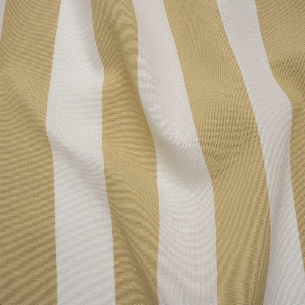 Outdoor Canvas - Beige and White Awning Stripes - Joann Fabrics