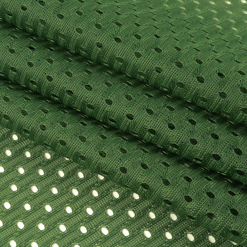 Polyester Athletic Mesh - Hunter Green - Heracles Collection - Joann Fabrics