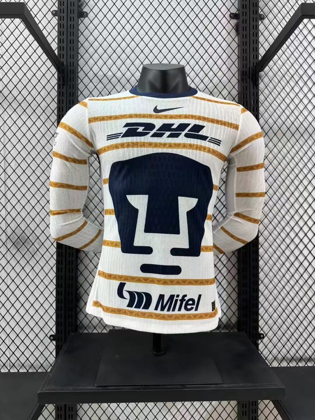 2024/2025 Long Sleeve Pumas UNAM Home Player Version  Football Shirt 1:1 Thai Quality