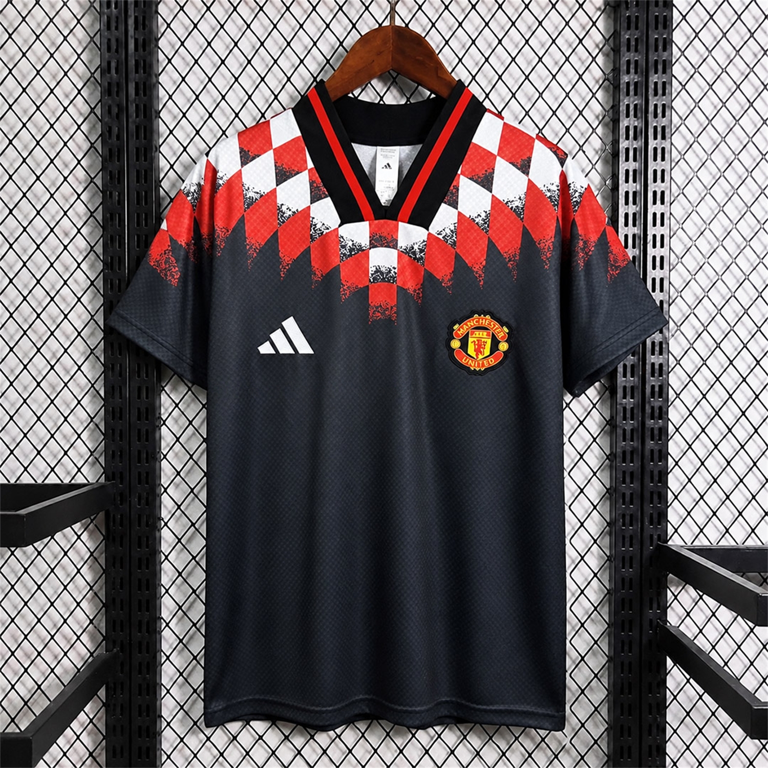 Manchester United 26-27 Retro Style Black Special Jersey - Fans Version - UnitedFutballJersey