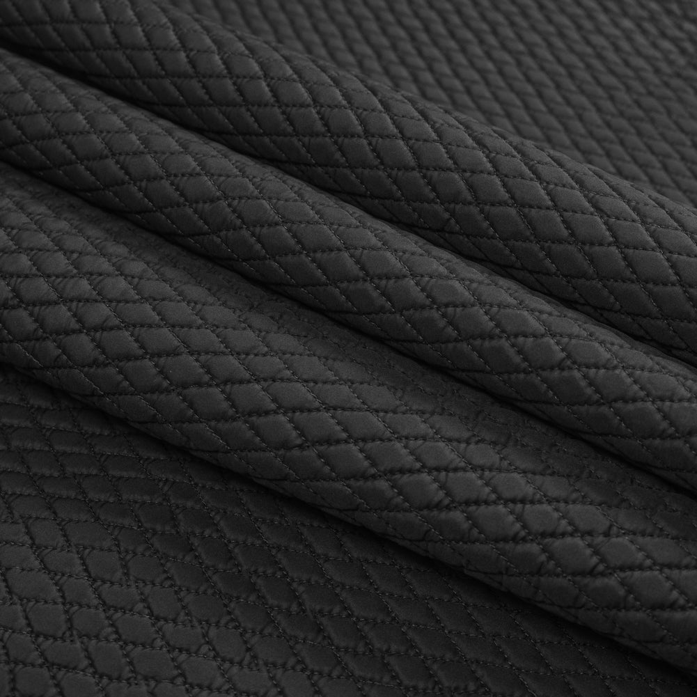 Black Diamond Quilted Coating - Joann Fabrics