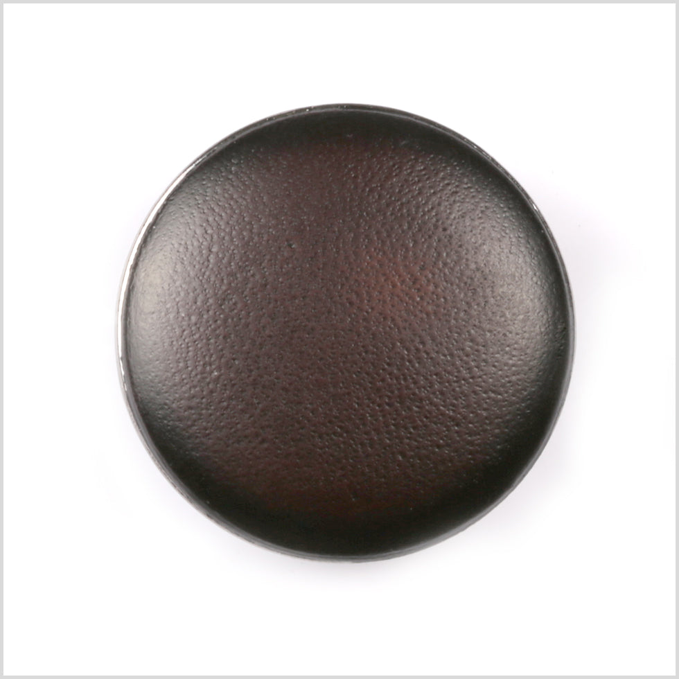 Shank Back Zamac Button - 36L/23mm - Black with Gunmetal Gray Metal Rim - Joann Fabrics