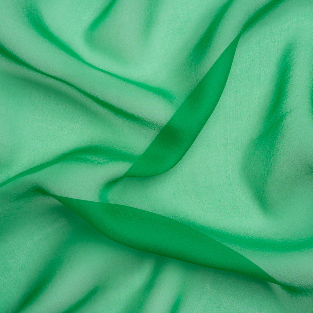 Chiffon-Like Silk Voile - Kelly Green - Adelaide Collection - Joann Fabrics