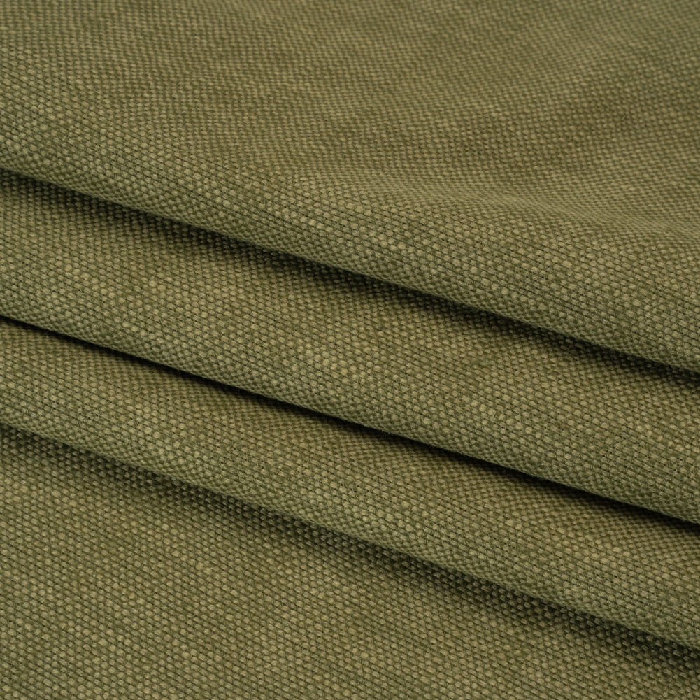 Linen Look Recycled Polyester and Cotton Woven - Ivy - British Imported - Joann Fabrics