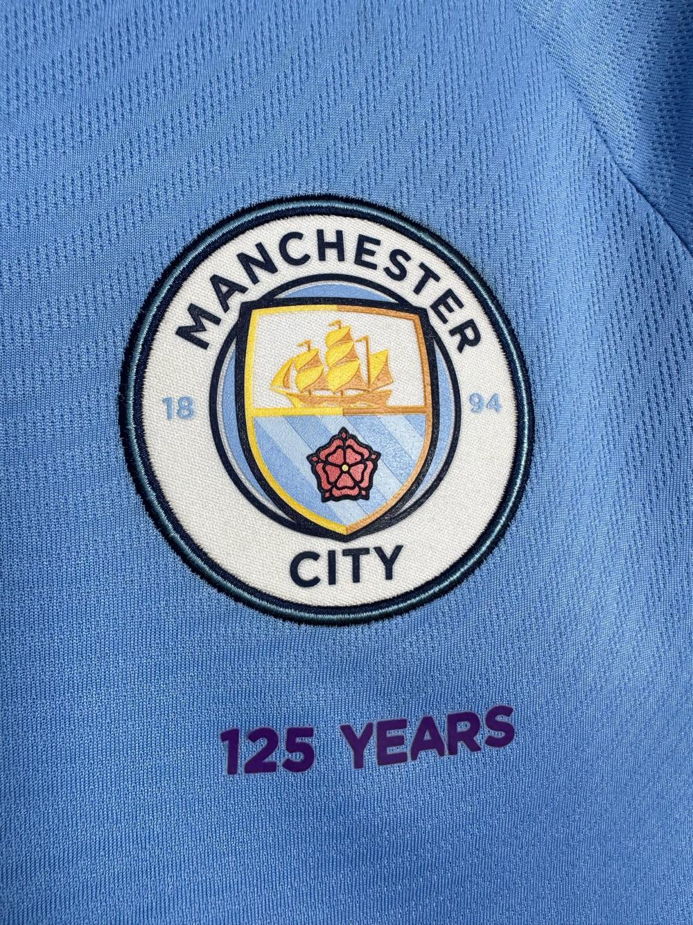 2019-2020 Retro Manchester City Home Football Shirt 1:1 Thai Quality