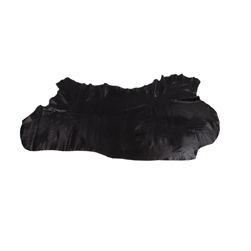 Black Stingray Pebbled Cow Leather - Joann Fabrics