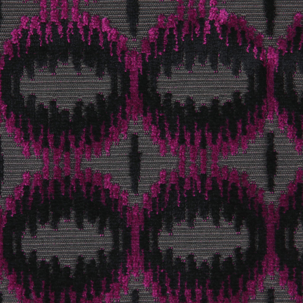 Zwart Cardinal Round Geometric Velvet - Joann Fabrics