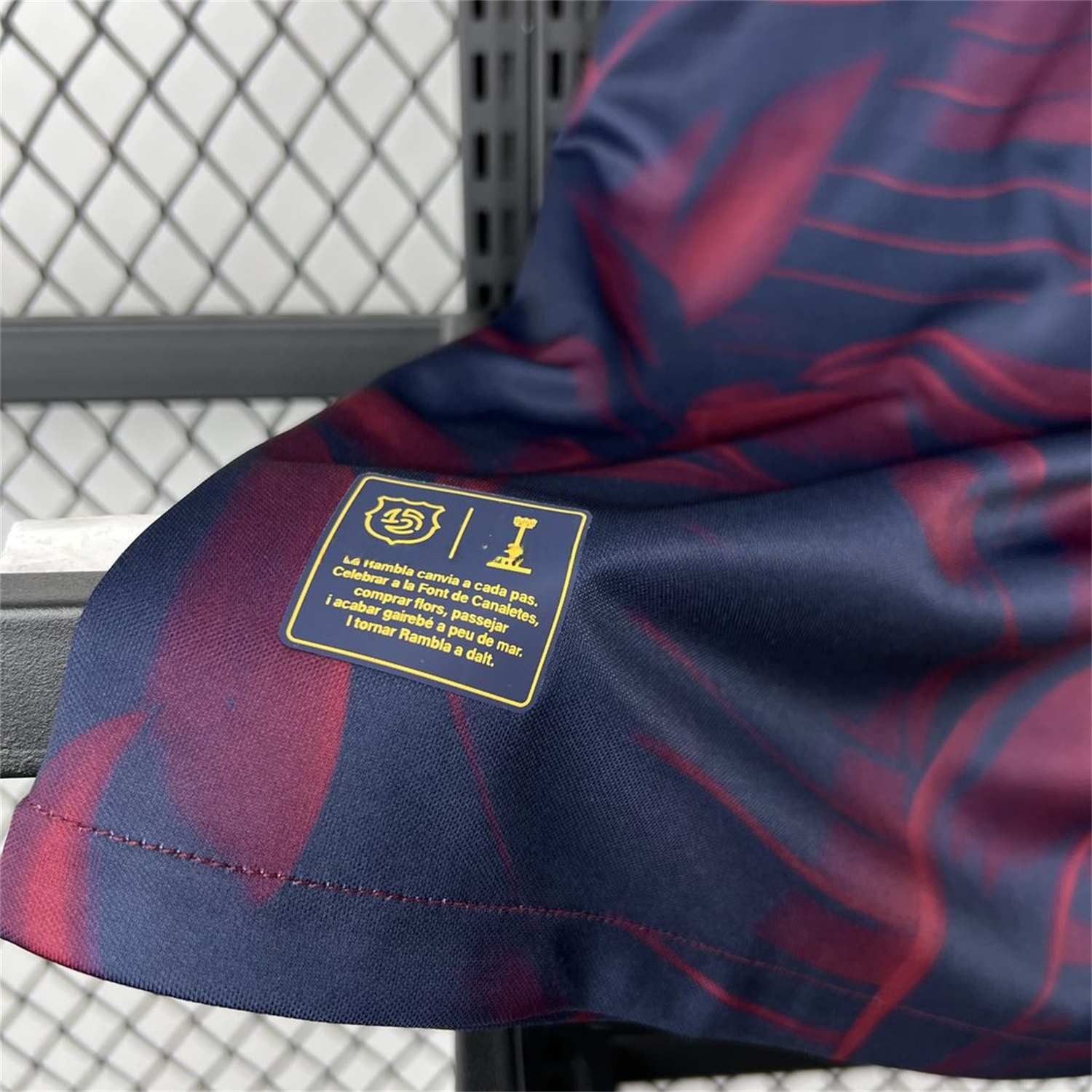 Barcelona 26-27 Red Patterns Special Jersey - Fans Version - UnitedFutballJersey